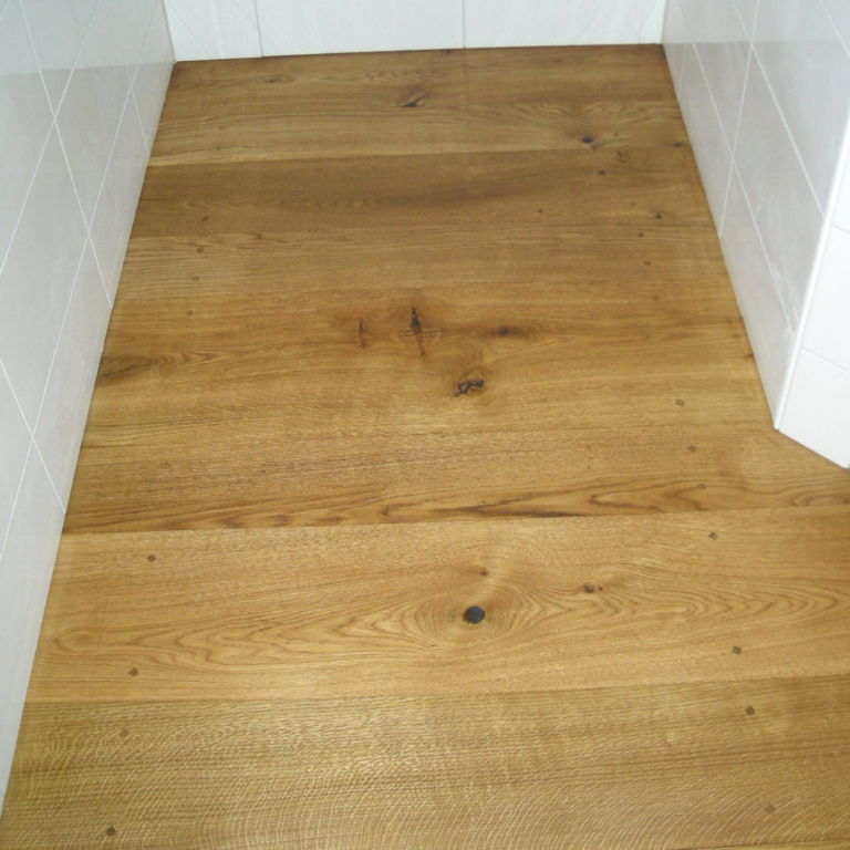 Pfostenboden Eiche von Aigner Holz