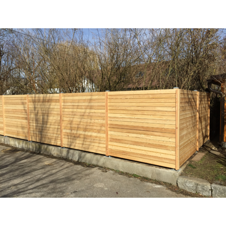 Sichtschutz in Lärche von Aigner Holz