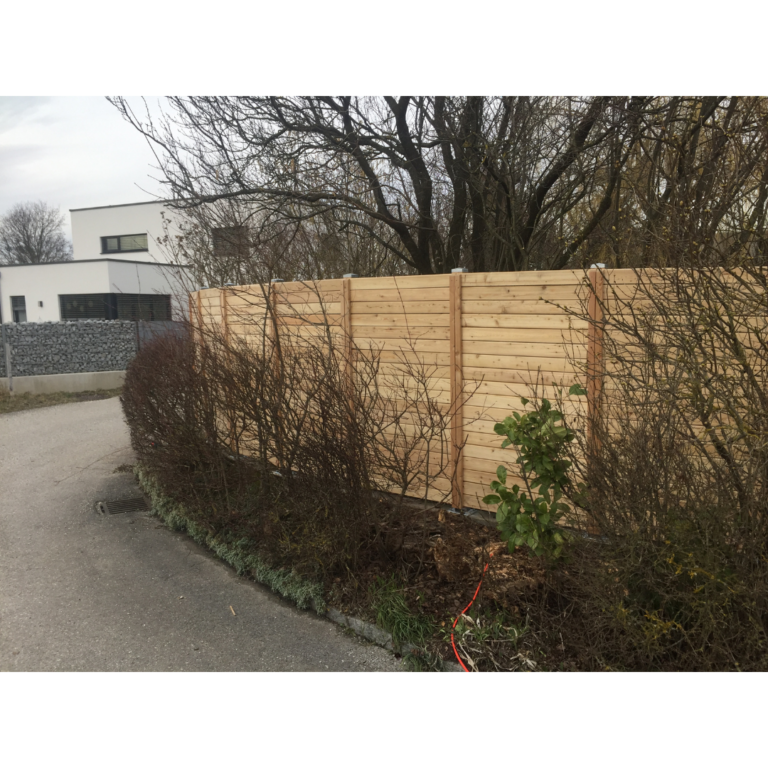 Sichtschutz in Lärche von Aigner Holz