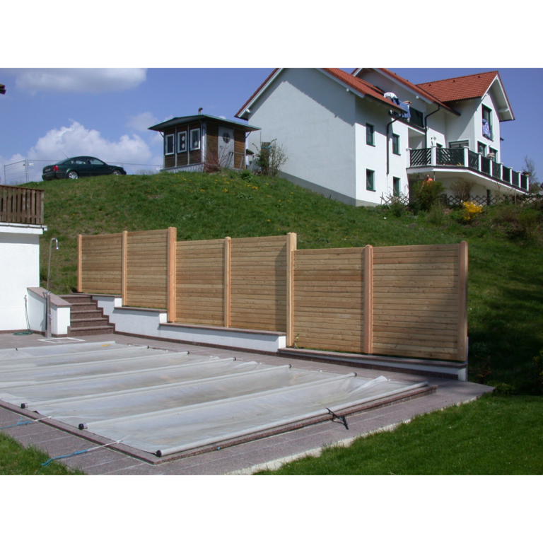 Sichtschutz in Lärche von Aigner Holz