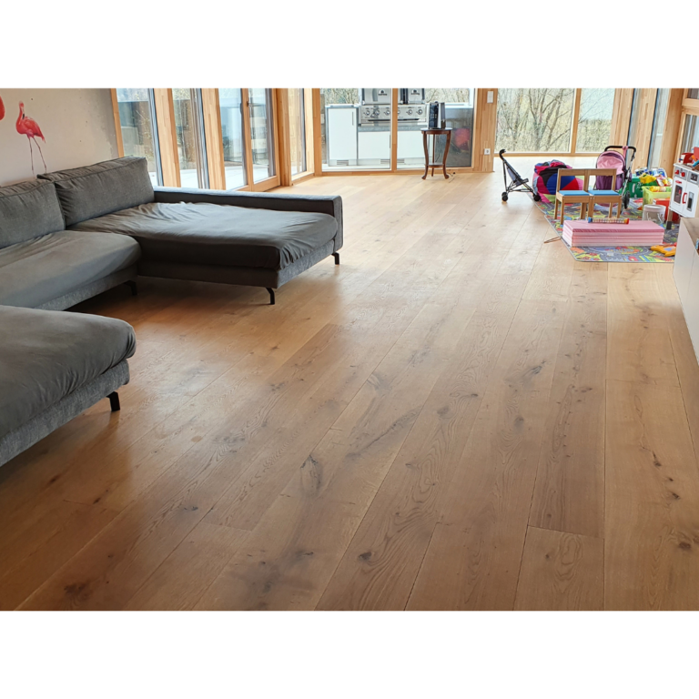 Pfostenboden Eiche von Aigner Holz