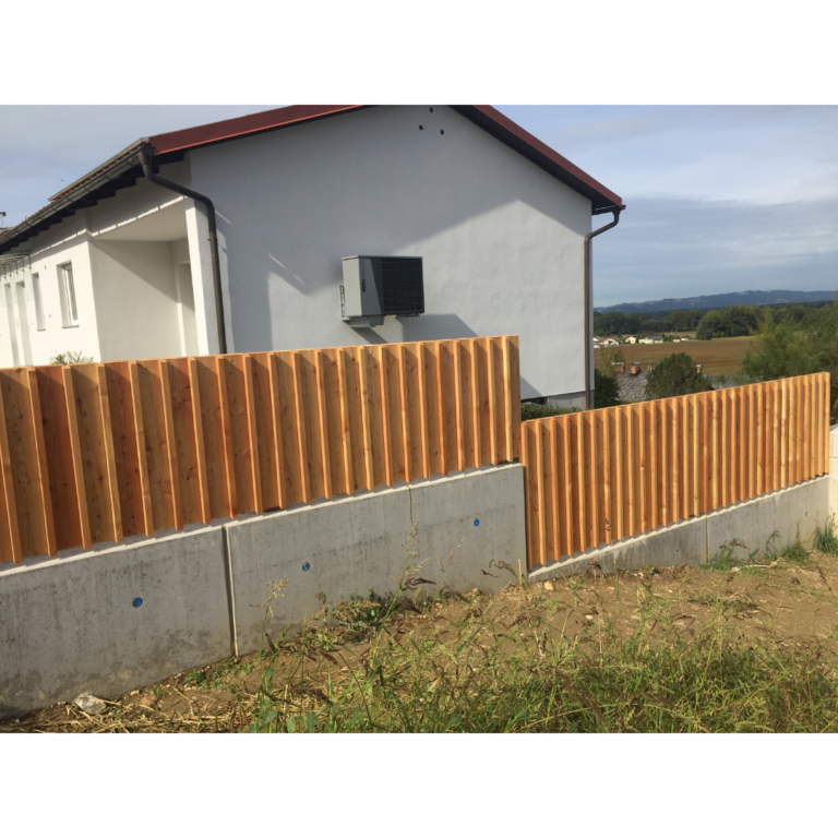Sichtschutz in Lärche von Aigner Holz