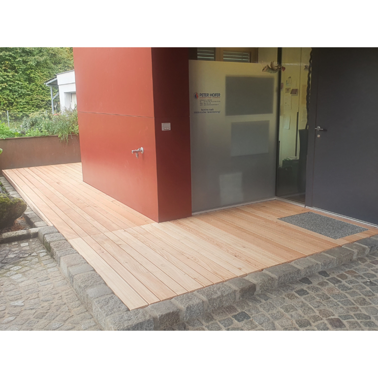 Lärche Terrasse von Aigner Holz