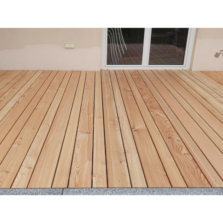 Lärche Terrasse von Aigner Holz
