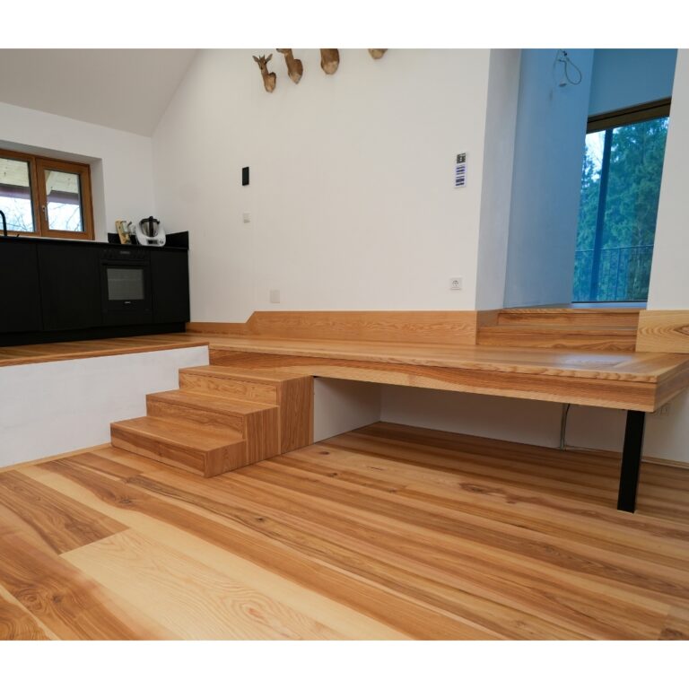 Pfostenboden Esche von Aigner Holz